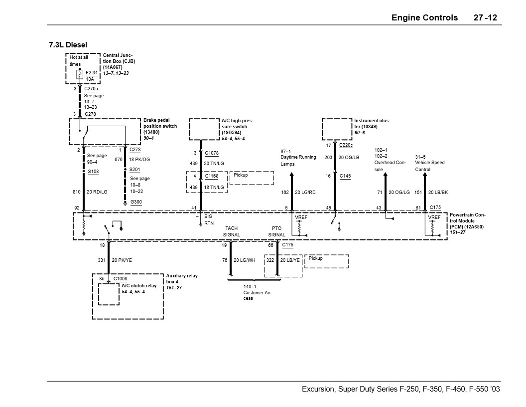 Ford F Series Super Duty 2003 wiring diagrams